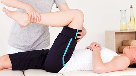 Terapia di allenamento per il trattamento dell'osteoartrosi dell'articolazione